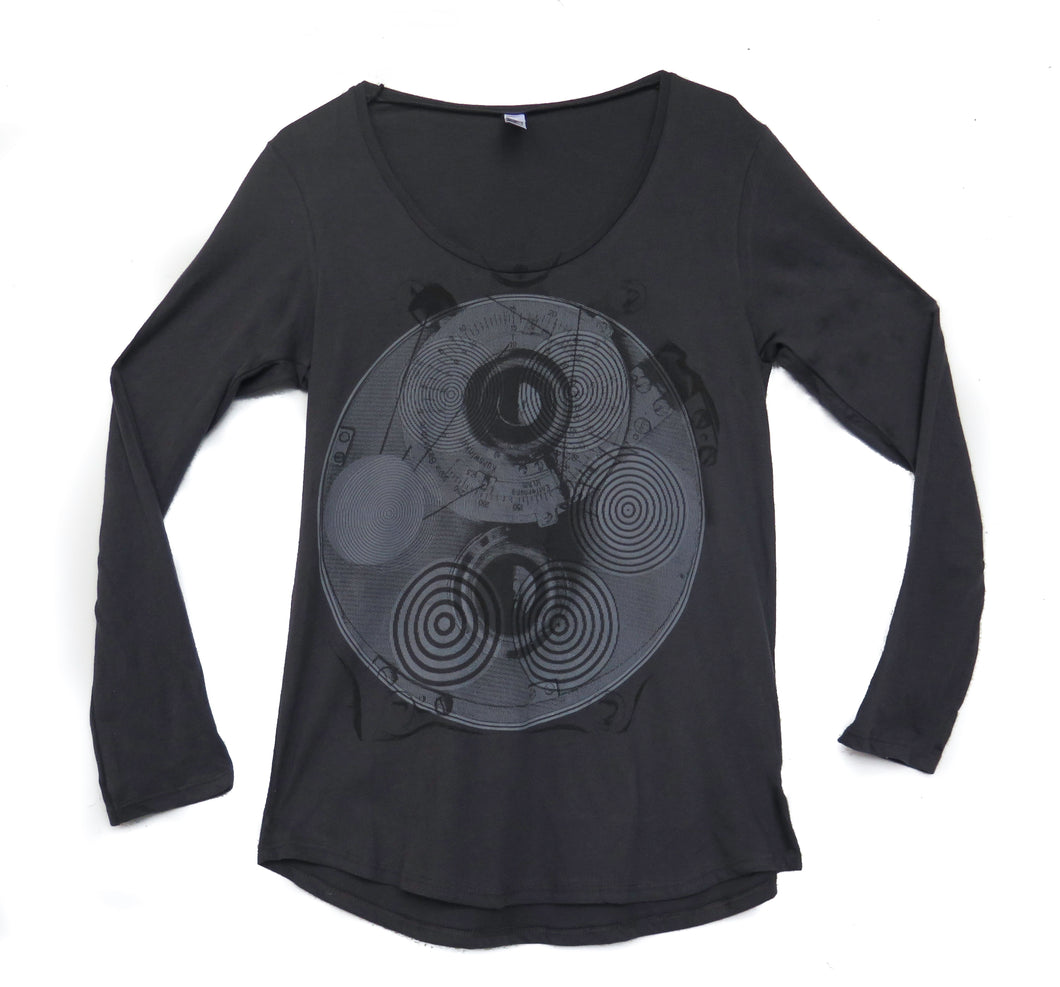 Hypnosis Charcoal Long Sleeve - WOMENS